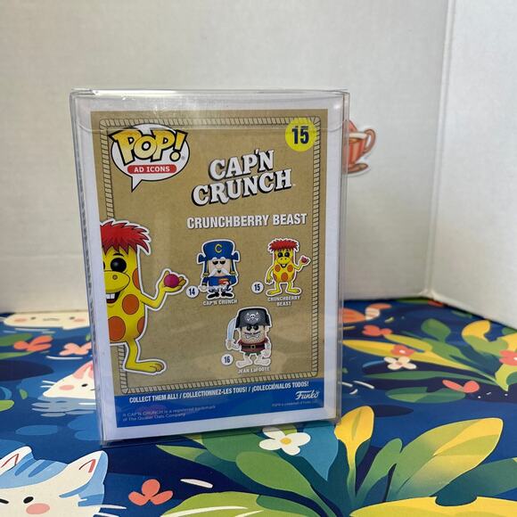 Funko POP! Ad Icons Cap’n Crunch #15 Crunchberry Beast 2018 Summer Convention - Picture 7 of 12